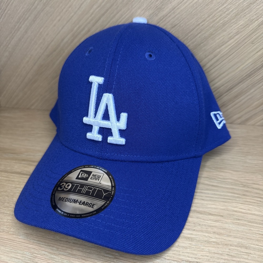 Los Angeles Dodgers —39Thirty New Era Baseball Blue Hat Med-large Size Fitted - Picture 1 of 8